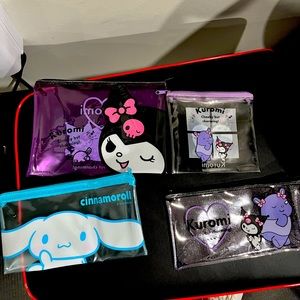 Never used Sanrio pouches